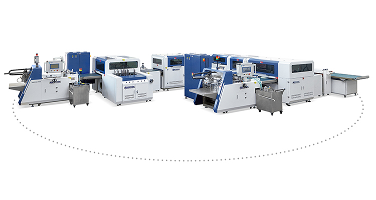 Automatic Case Making & inner Laminating Machine